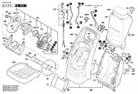 Bosch 3 600 H53 601 Axt Rapid 2200 Chopper 230 V / Eu Spare Parts